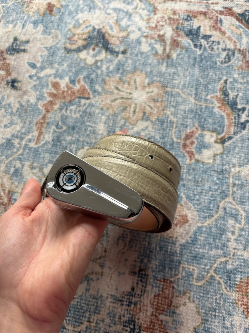 Golf belt with ball marker!